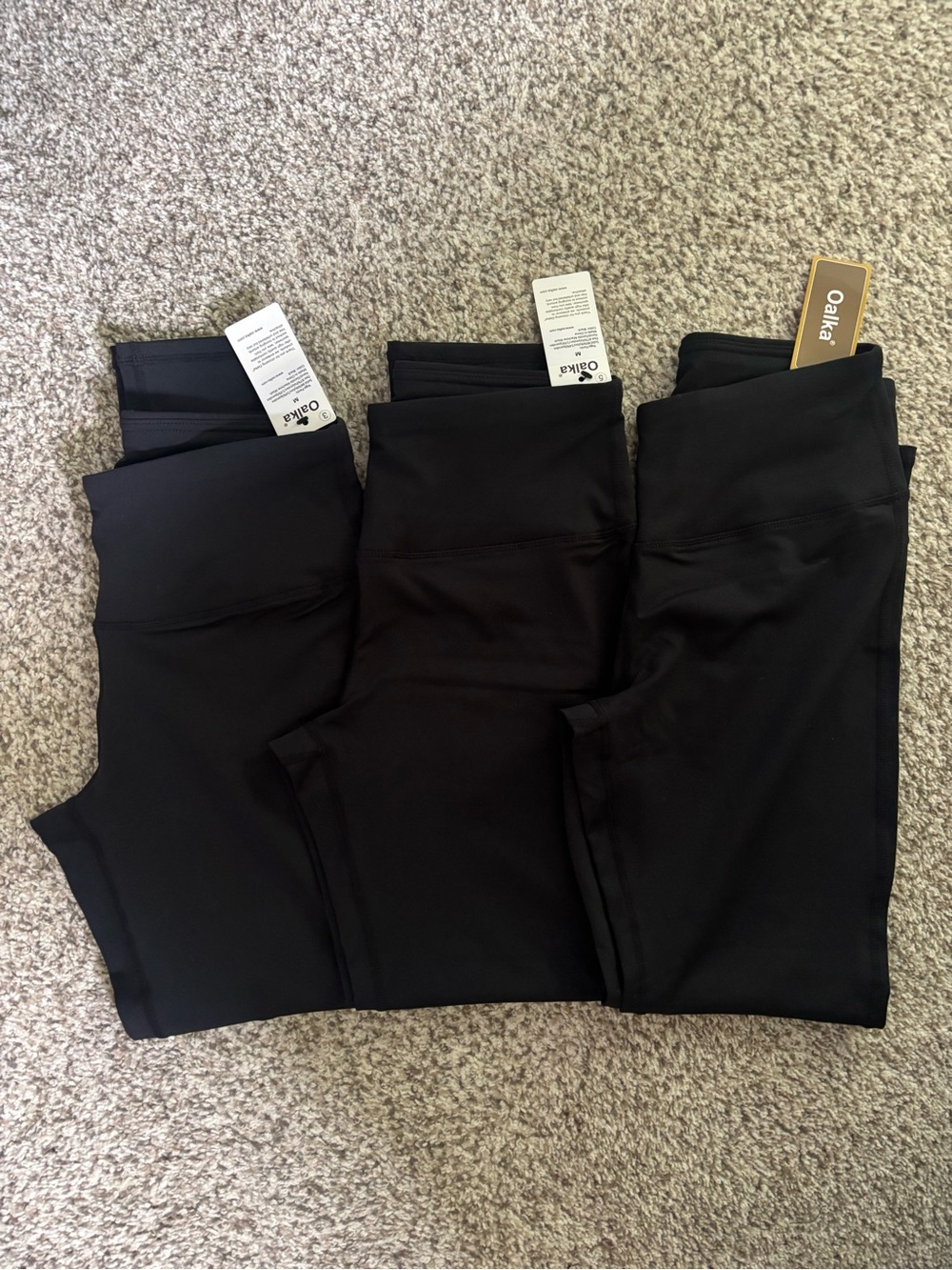 Women's Oalka Full Length High-Waisted Leggings